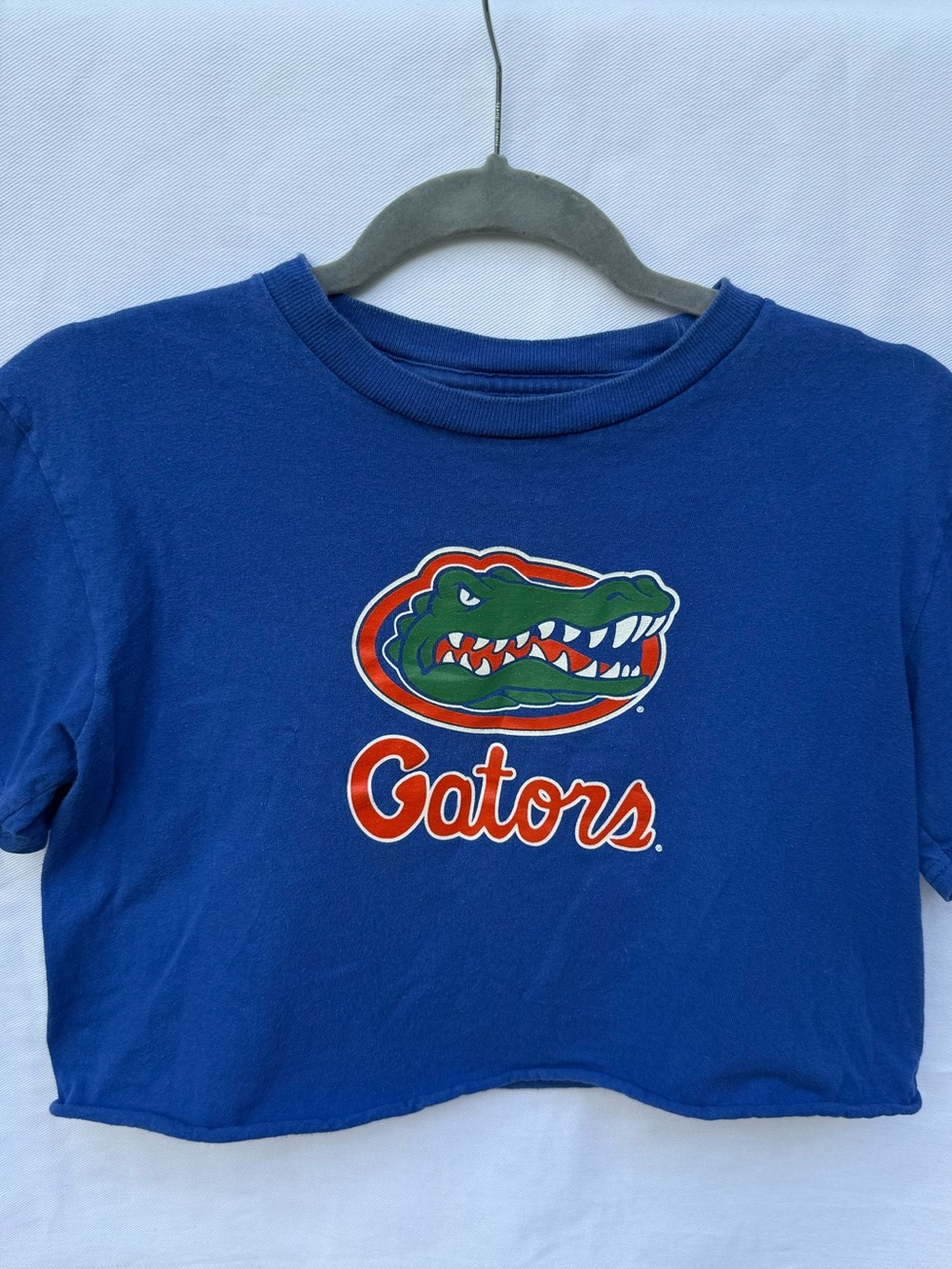 Champion Royal Blue Florida Gators Graphic Crop Tee
